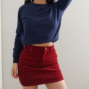Forever 21 Navy Blue Crewneck Sweater